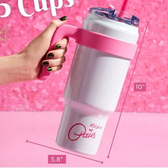 Paris Hilton White Iridescent Stainless Steel Tumbler - Picture 5 of 7